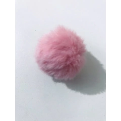 Pompom de Pelúcia 4 cm (1 unidade)