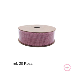 Fita de Juta 22mm - (Rolo com 3 metros) - Atelie Rosa di Pano