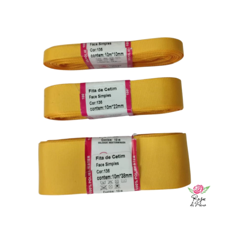 FITA GORGURÃO LISA SANDING COR 136