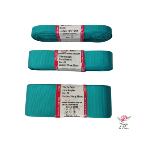 FITA GORGURÃO LISA SANDING COR 69