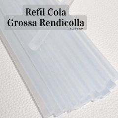Cola Quente Bastão Rendicolla TRANSPARENTE - 11,2 x 30 Grossa