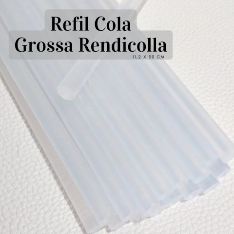 Cola Quente Bastão Rendicolla TRANSPARENTE - 11,2 x 30 Grossa