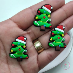 Aplique Árvore de Natal com Gorro - Emborrachado (1 unidade) - comprar online