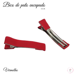 Bico de Pato Encapado com Fita Gorgorão 5cm (10 unidades) - comprar online