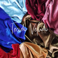 Tecido Veludo 50x70 cm (1 unidade) - comprar online