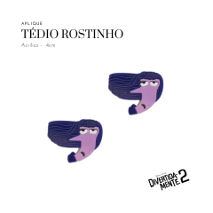 Aplique Divertida-Mente Rostinho Acrílico na internet