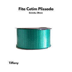Fita Cetim Plissada Sinimbu - 38mm (10 metros) - comprar online