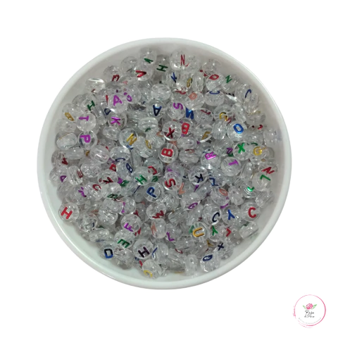 MISSANGA LETRAS PASSANTE TRANSLÚCIDA ref. 22 - 10 MM (25 Gramas)
