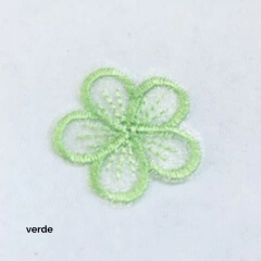 Flor de Tule Bordada 3,5 cm (2 unidades) na internet