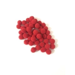 Pompom Bolinha 1 cm - 250 unidades - Atelie Rosa di Pano
