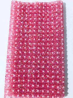 Manta Strass com Pérola - Atelie Rosa di Pano