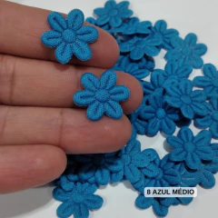 Florzinha PRENSADA 2x2cm com 200 und. - Atelie Rosa di Pano