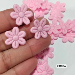 Florzinha PRENSADA 2x2cm com 200 und. - Atelie Rosa di Pano