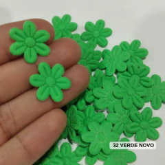 Florzinha PRENSADA 2x2cm com 200 und. - Atelie Rosa di Pano