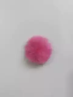 Pompom achatado 4,5cm (1 unidade) - Atelie Rosa di Pano