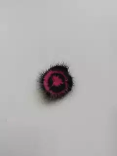 Pompom achatado mesclado 3cm e 3,5 cm (1 unidade) - comprar online