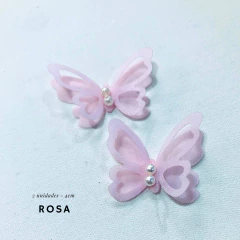 Aplique Borboleta Organza (2 unidades) - loja online