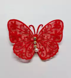Aplique Borboleta Rendada MODELO 2 - 5,4cm