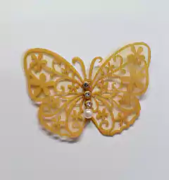 Imagem do Aplique Borboleta Rendada MODELO 2 - 5,4cm