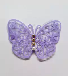 Aplique Borboleta Rendada MODELO 2 - 5,4cm na internet