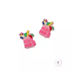 Aplique Emborrachado escolar - Mochila 2,5x2,5cm - comprar online