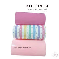 Kit de Lonita - (15 x 24 cm) cada Cor na internet