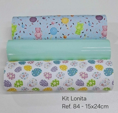 Kit de Lonita - (15 x 24 cm) cada Cor - Atelie Rosa di Pano