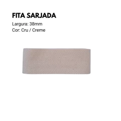 Fita Sarjada de Algodão (3 Metros)