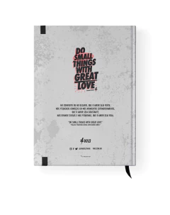 CADERNETA - DO SMALL THINGS WITH GREAT LOVE - comprar online
