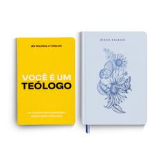 Kit Bíblia Fonte de Sabedoria + Você é um Teólogo