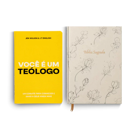 Kit Bíblia Retidão + Você é um Teólogo