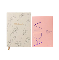 Kit Devocional Vida + Bíblia Retidão NVI - Letra Grande