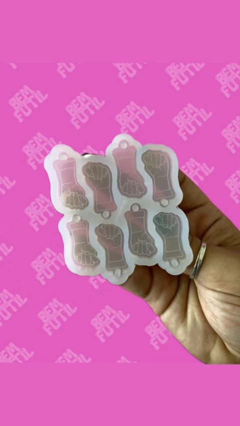 Molde Figas om 8 cavidades