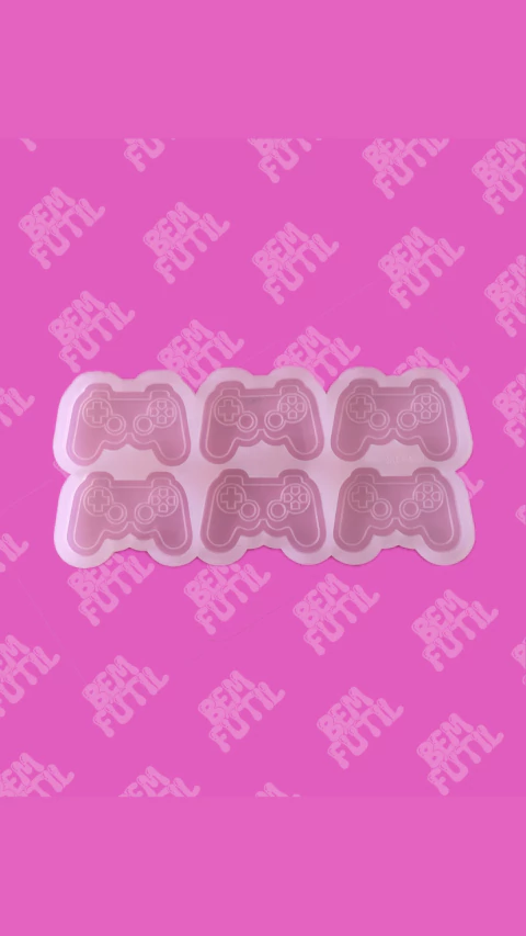 Molde Controle Gamer com 6 cavidades