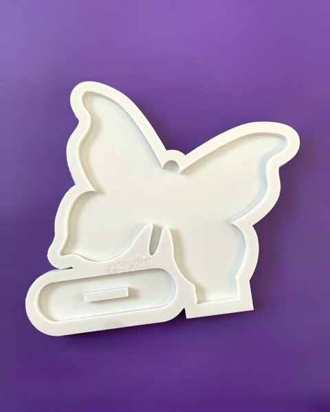 BAZAR MATRIZ - Molde Placa Decorativa Borboleta com base - (cópia)