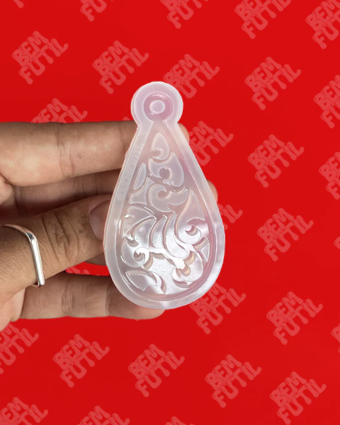 Molde Gota Arabesca Natalina - Coleção Natal