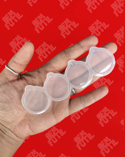 Molde Mini Bola de Natal com 4 cavidades - comprar online