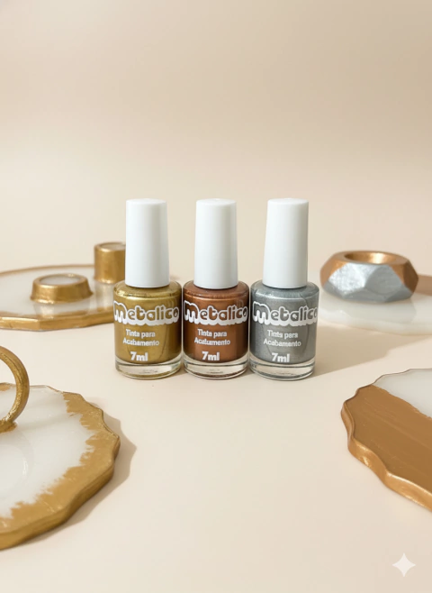 Metalicô Tinta para acabamento - Bem Fútil