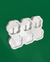 Molde de silicone Tampa de Caneta Patinhas com 3 cavidades - Bem Fútil Moldes