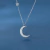Colar Linda Lua Prata 925 - Joia da Lua - Prata 925 | Colar Brinco Anel Pulseira Frete Grátis