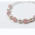 Pulseira peróla rosa - Joia da Lua - Prata 925 | Colar Brinco Anel Pulseira Frete Grátis
