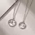 Colar pequeno principe 2 peças - Joia da Lua - Prata 925 | Colar Brinco Anel Pulseira Frete Grátis