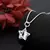 colar com pingente de estrela prata 925 - Joia da Lua - Prata 925 | Colar Brinco Anel Pulseira Frete Grátis