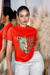 Tshirt Onça Laranja
