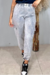 Calça Jogger Cinza Estonada