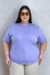 Tshirt Básica Lilas Plus Size na internet