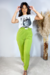 Calça Moletinho Verde Bandeira na internet