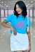 Tshirt Barbie Azul