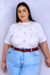 Tshirt Rainha de Copas Plus Size