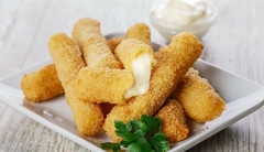 Bastones de muzarella - 300 g.